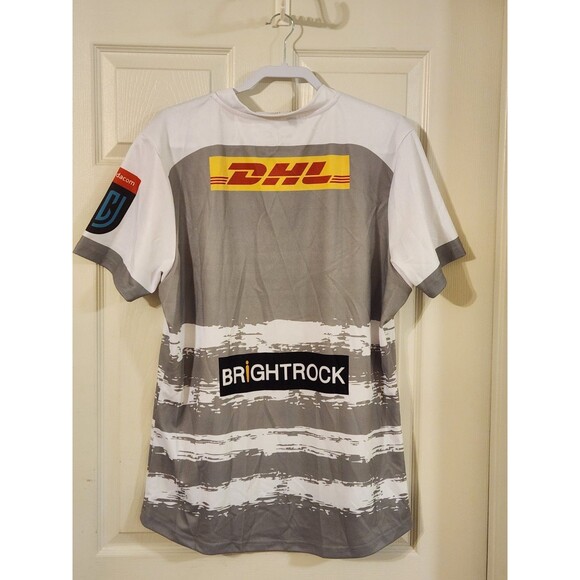 BLK Size XL Rugby DHL Stormers Away Jersey - Picture 3 of 6